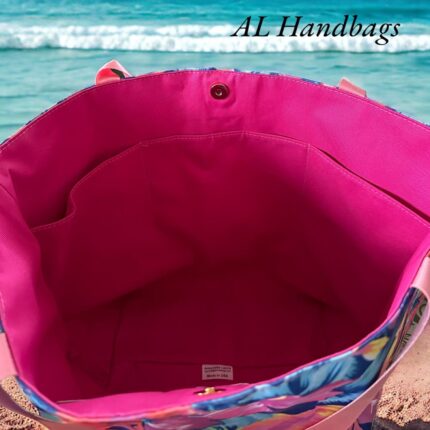 Beach Bag interior front scaled