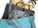 Italian Vegan Reversible Tote with Bonus Bag - Image 4