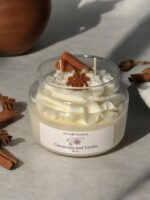 Cinnamon Vanilla Whipped Candle – Cozy Cinnamon Scented Candle for Gifts & Home Decor - Image 3