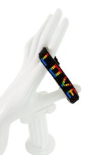 LOVE Bracelet – Black and Rainbow - Image 2