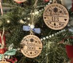 Home for the Holidays - Area code/Zip code Ornament - Image 4