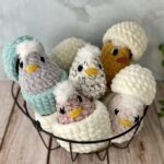Handmade Crochet Hatching Chick - Image 2