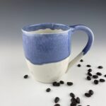 Handmade Ceramic Blue and White Mug