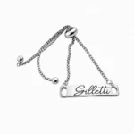 Custom name bracelet