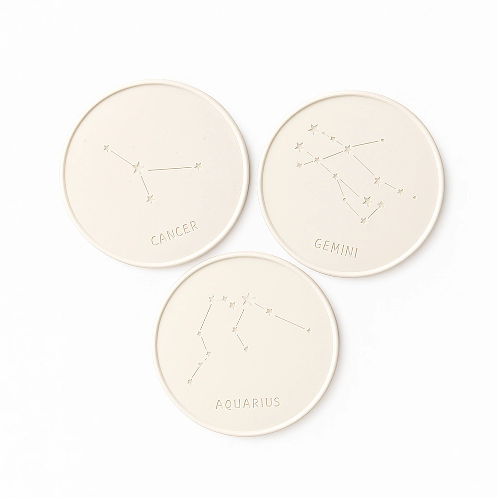 image (12) Zodiac Coasters - Image 1