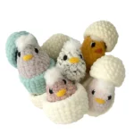 Handmade Crochet Hatching Chick