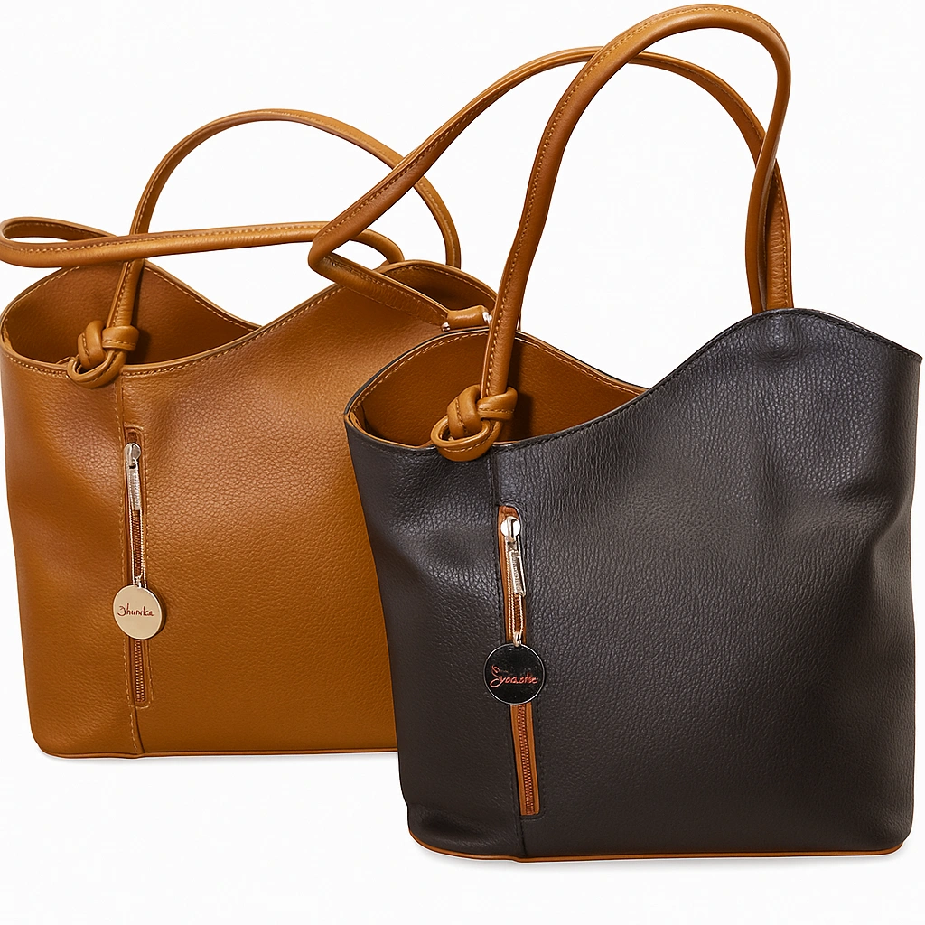 image Italian Backpack that Doubles as a Handbag - Image 1