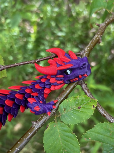 Dragon9 3D Printed Articulated Dragon - Image 1