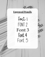 Personalized Engraved Ticonderoga Pencils – Neon, Pastel, or Classic Yellow - Image 6