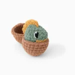 Handmade Crochet Hatching Dinosaur
