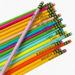 Personalized Engraved Ticonderoga Pencils – Neon, Pastel, or Classic Yellow