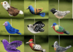 Hand Felted Bird Ornament - Image 5