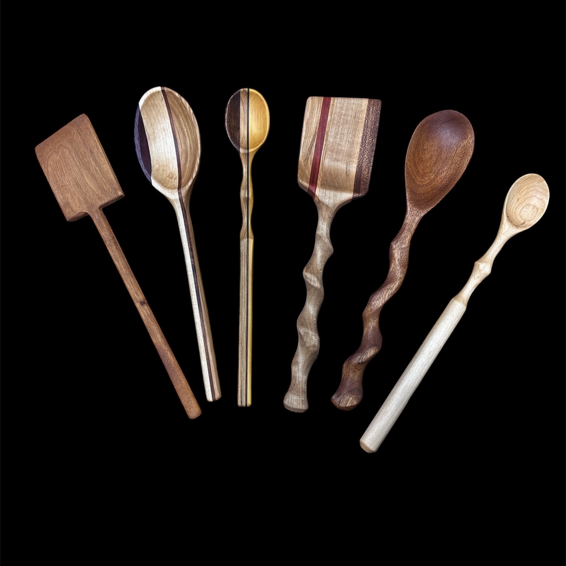 Photoroom_20250906_114022 Hand Carved Wooden Utensils - Image 1